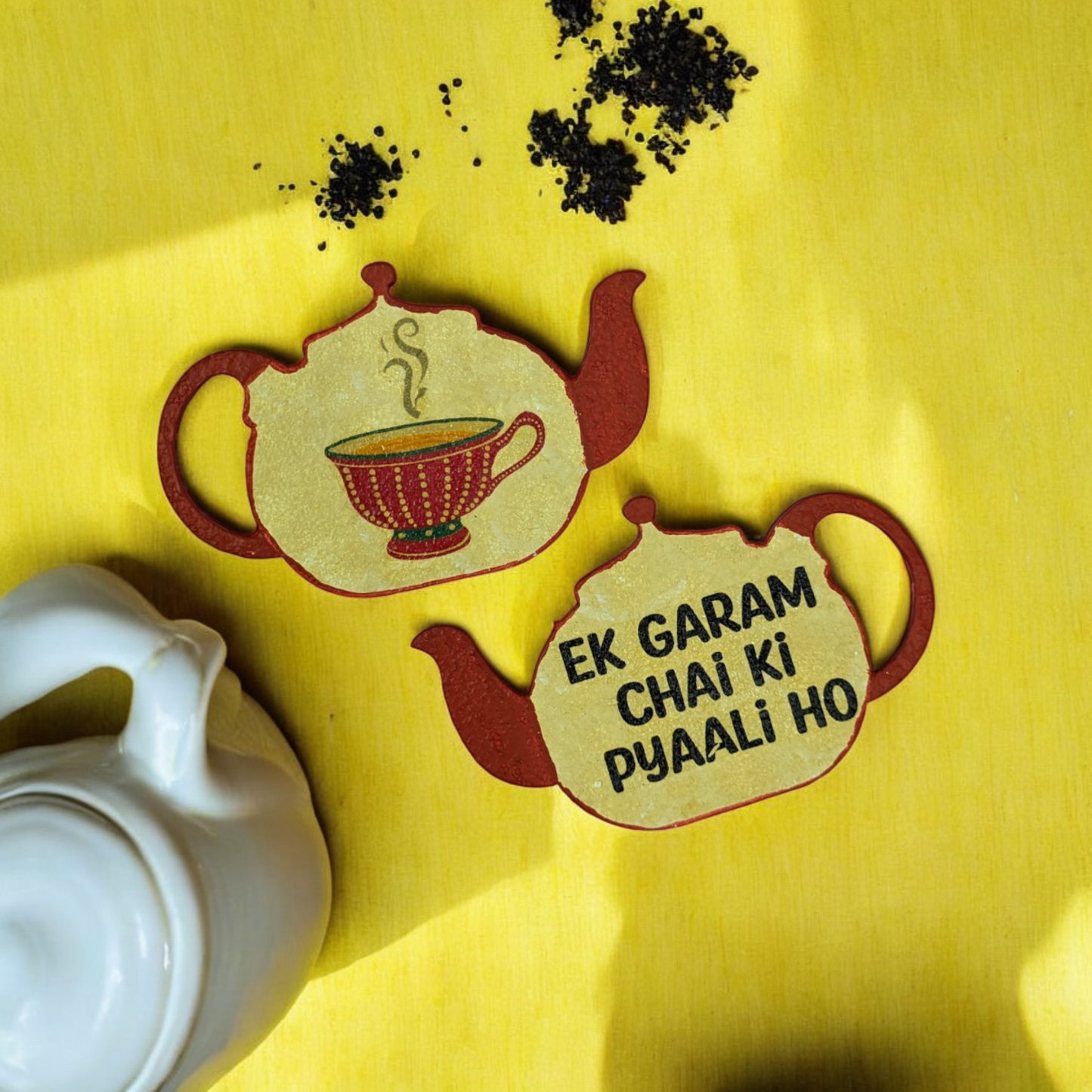 Ek Garam Chai Ki Pyaali Ho – MDF Fridge Magnet