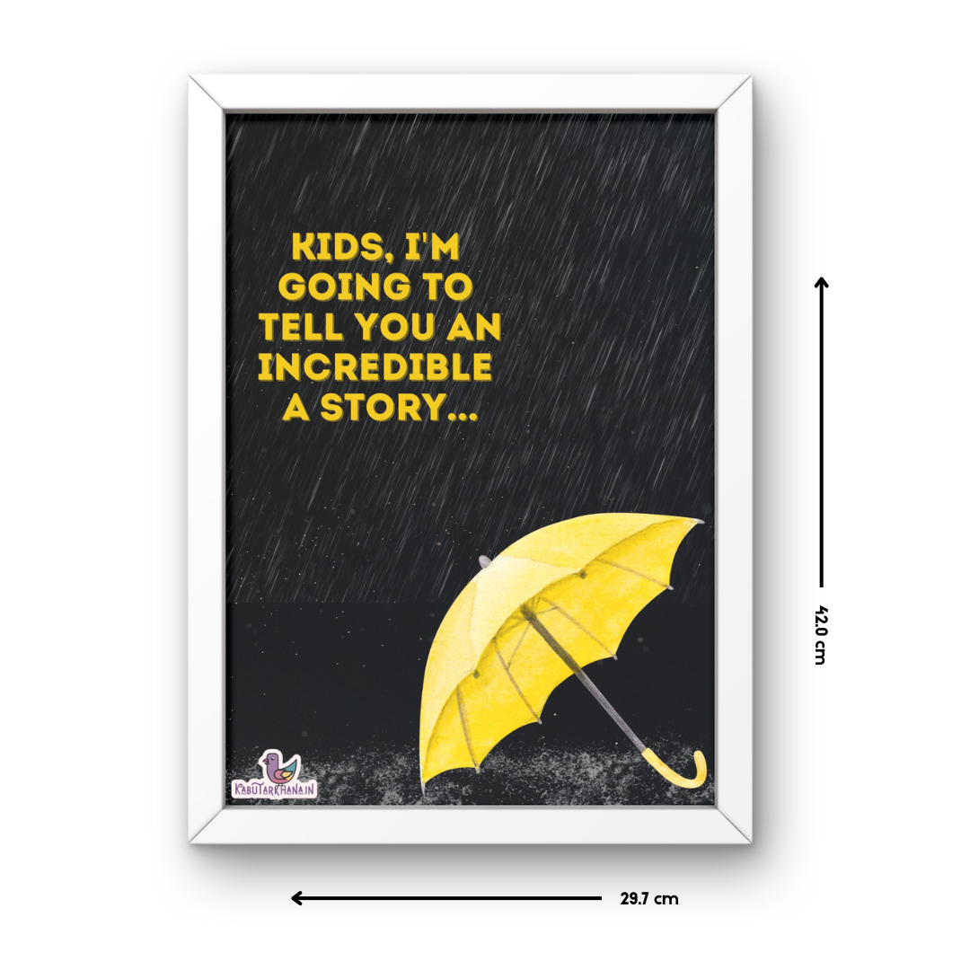 How I Met Your Mother: Ted’s Kids Story A3 Wall Frame