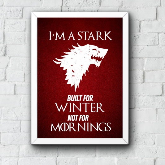 Stark Morning A3 Wall Frame