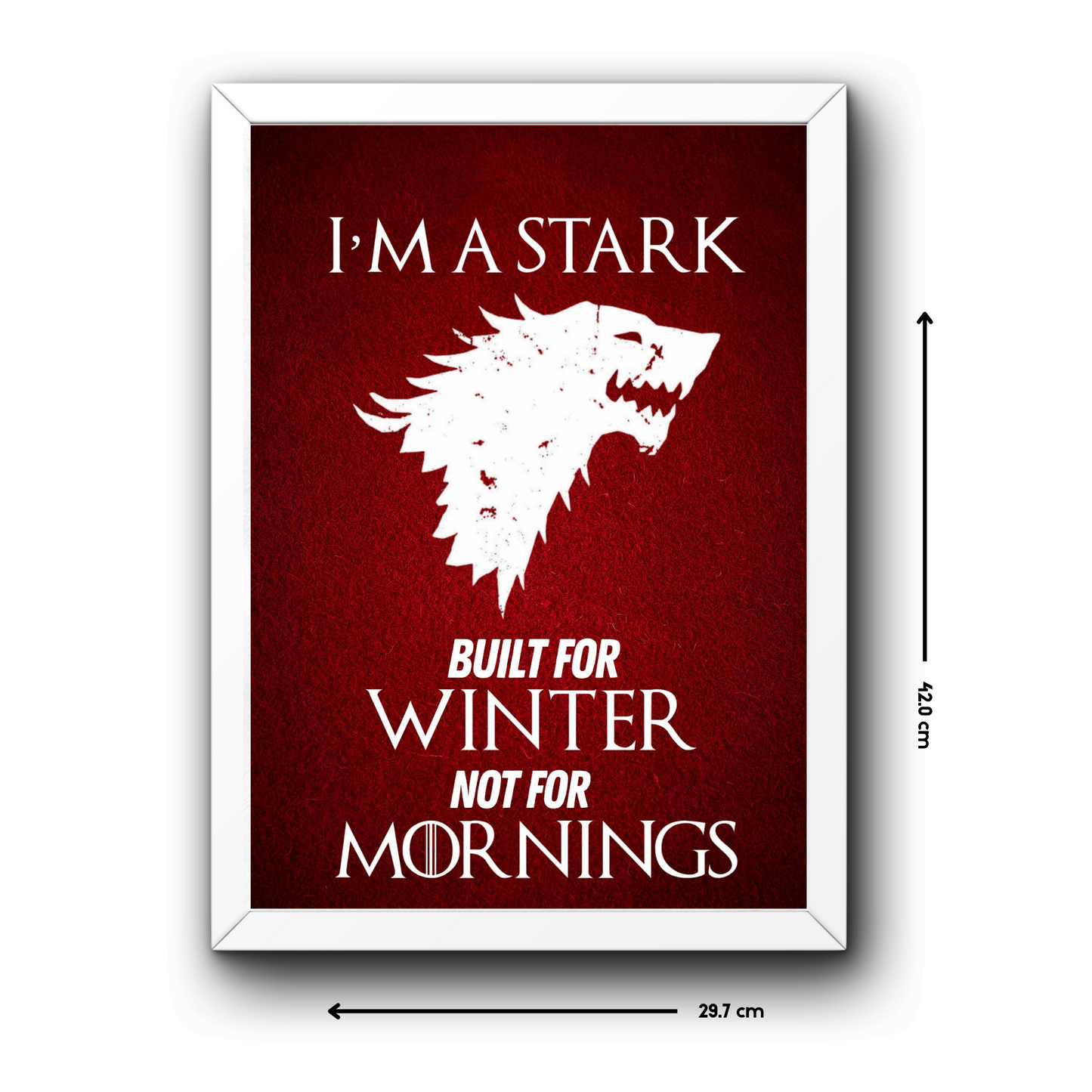 Stark Morning A3 Wall Frame