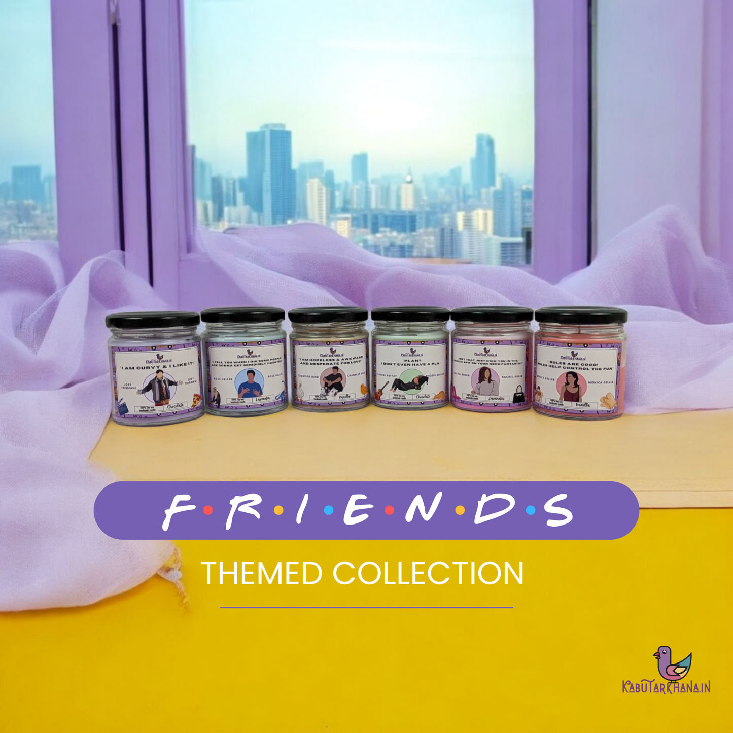 F.R.I.E.N.D.S: Joey – Handmade Soy Candle
