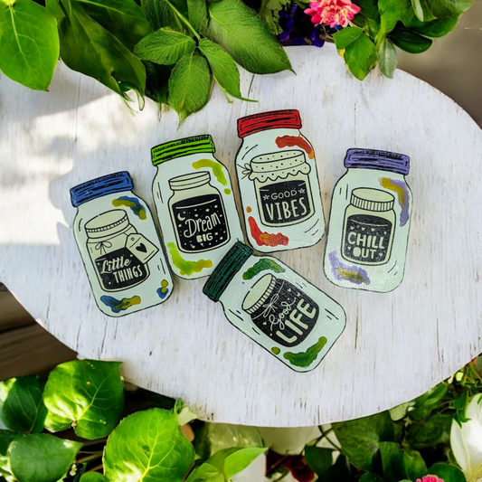 Dream Big – MDF Mason Jar Magnet