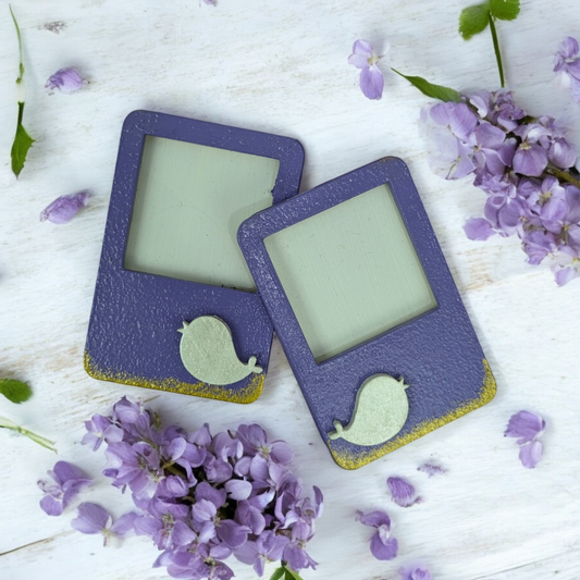 Lavender Frame – Polaroid MDF Fridge Magnet