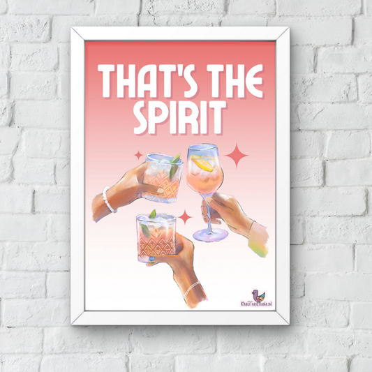 That's the Spirit A3 Wall Frame