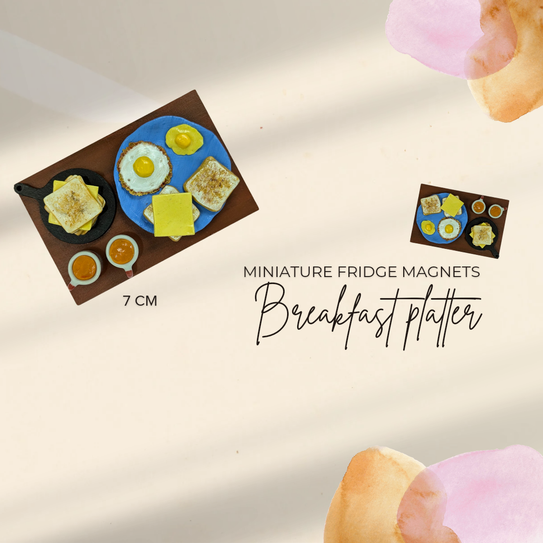 Breakfast Bliss Miniature Set Magnet