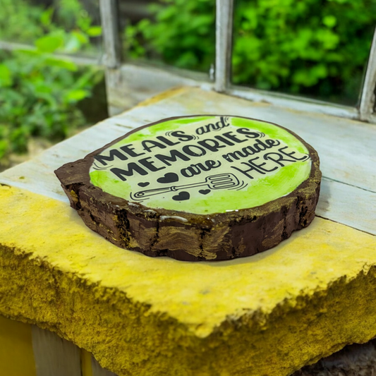 Meals & Memories – Wooden Fridge Magnet