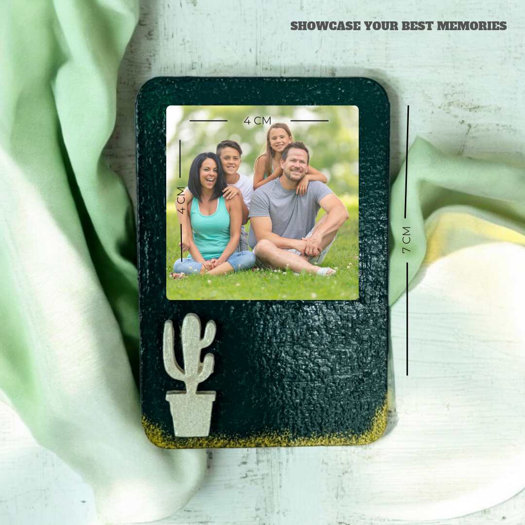 Evergreen Memories – Polaroid MDF Fridge Magnet