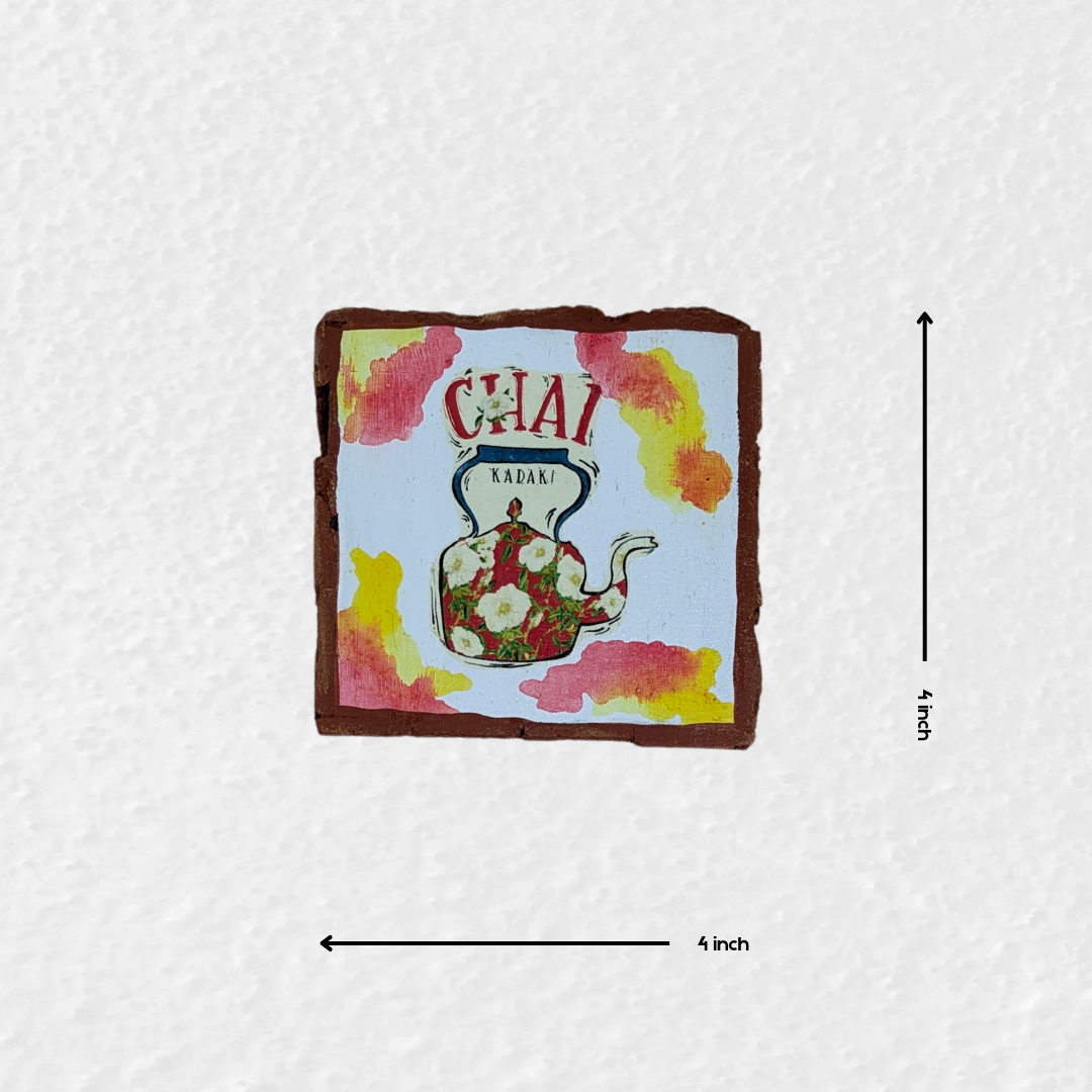 Atrangi Sips – Colorful & Whimsical Wooden Coasters