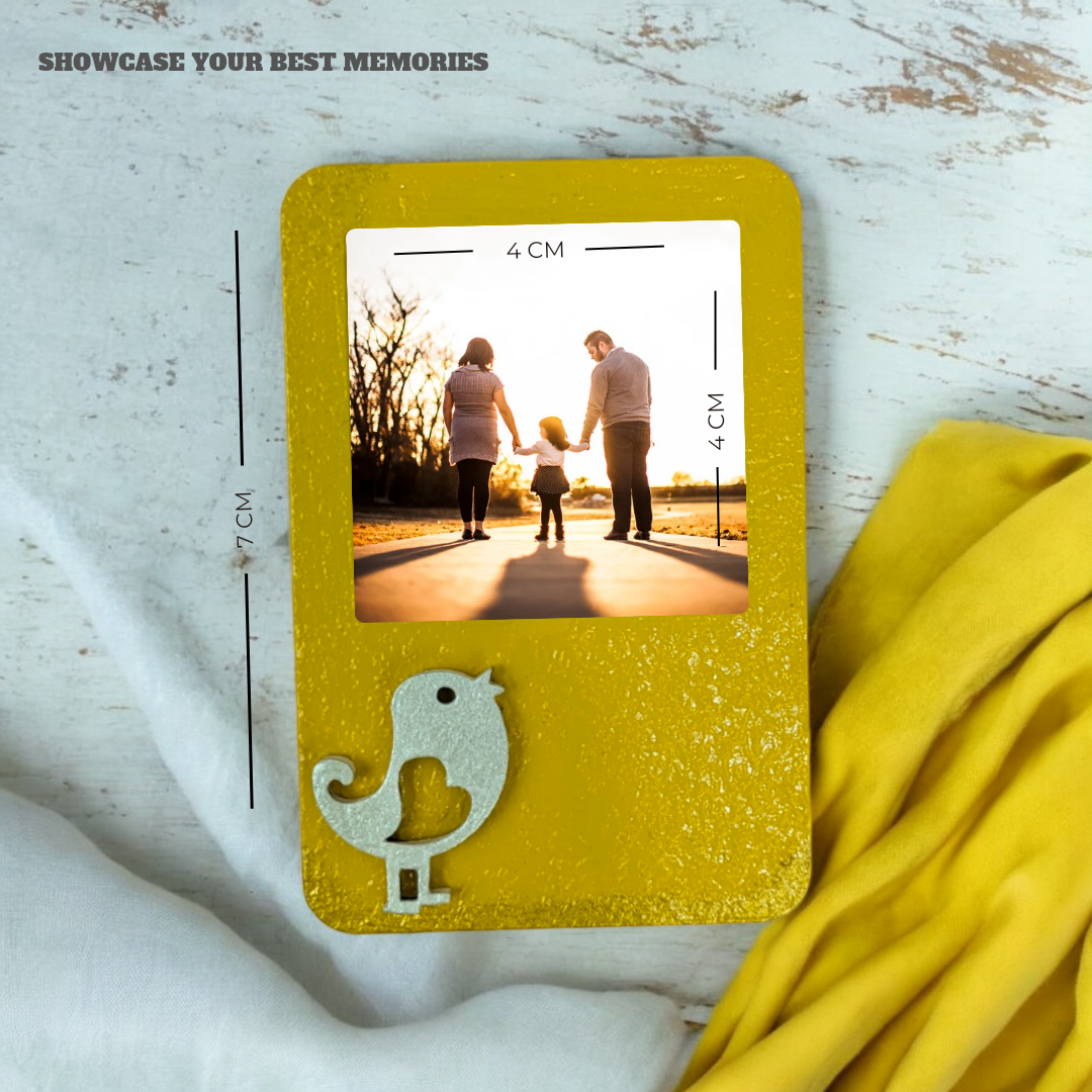 Sunny Memories – Polaroid MDF Fridge Magnet