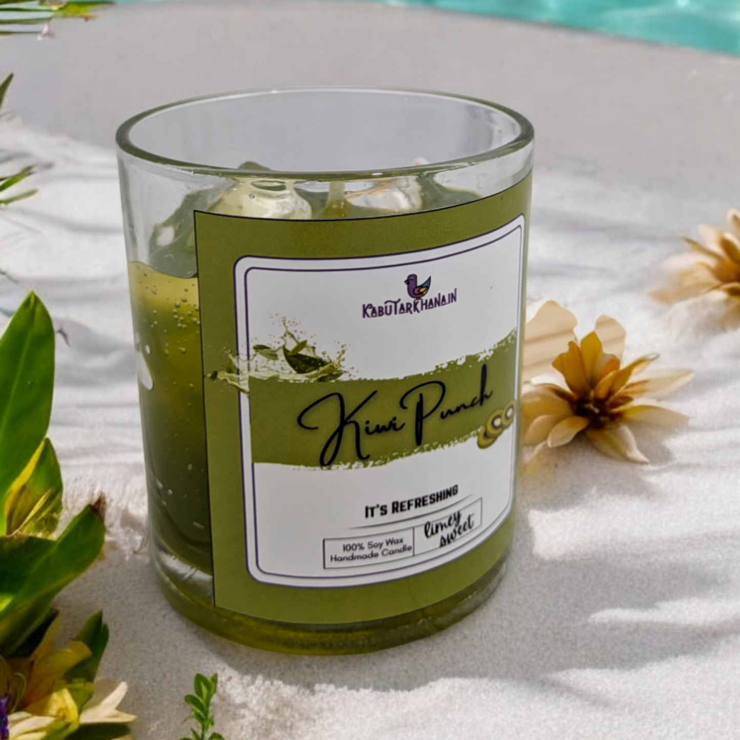 Kiwi Punch – Handmade Gel Candle