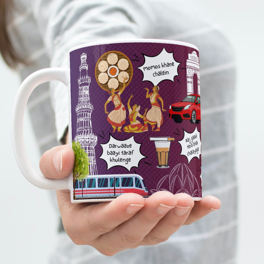 New Delhi City Coffee Mug - #mycity