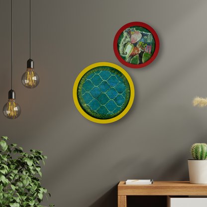 Regal Rhytms – Set of 2 Wall Plates