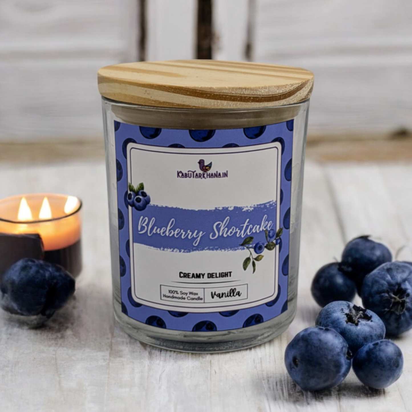 Blueberry Shortcake – Handmade Soy Candle