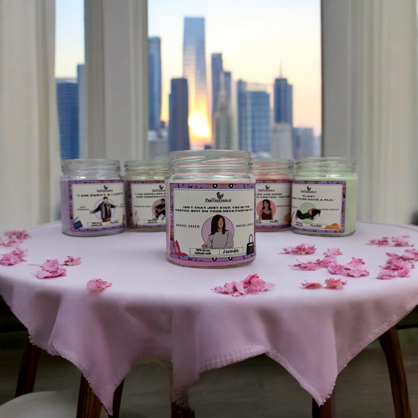 F.R.I.E.N.D.S: Rachel – Handmade Soy Candle