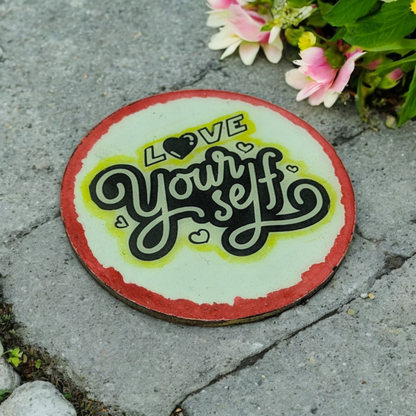 Love Yourself – MDF Fridge Magnet