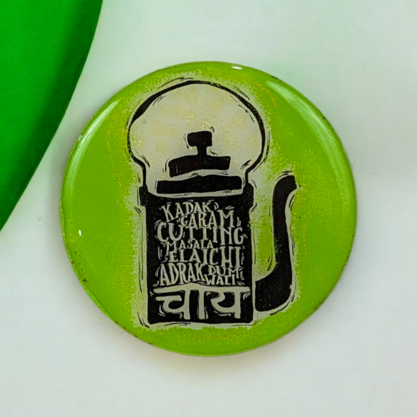 Kadak Cutting Chai Fridge Magnet