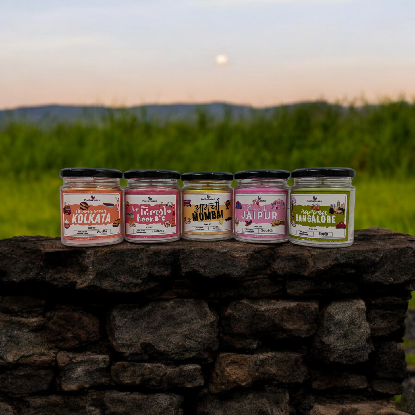 Dil Se Dilli – Handmade Soy Candle