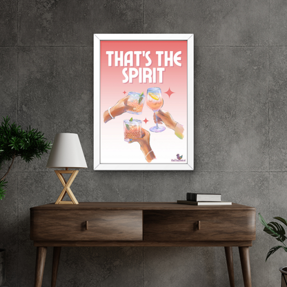 That's the Spirit A3 Wall Frame