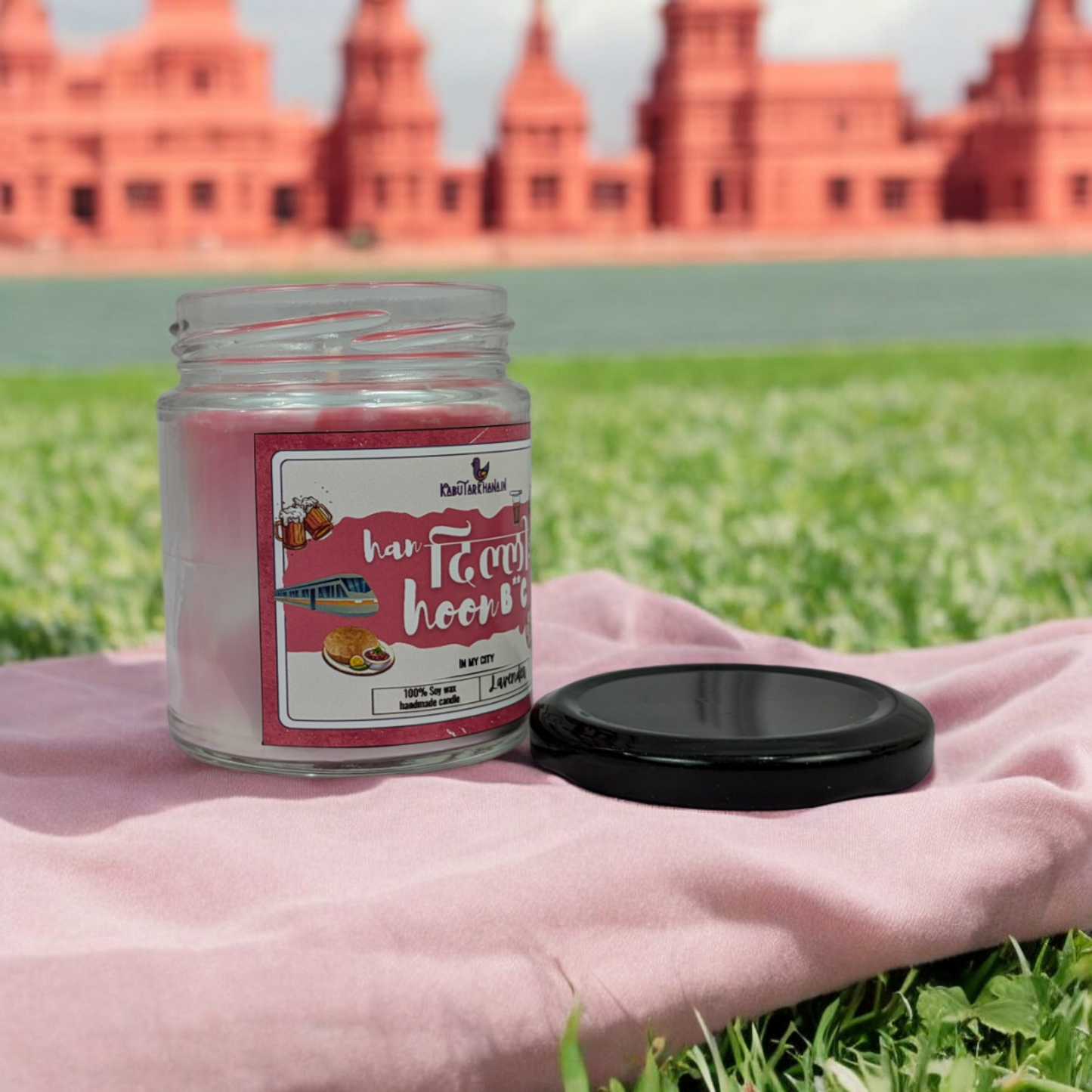 Dil Se Dilli – Handmade Soy Candle