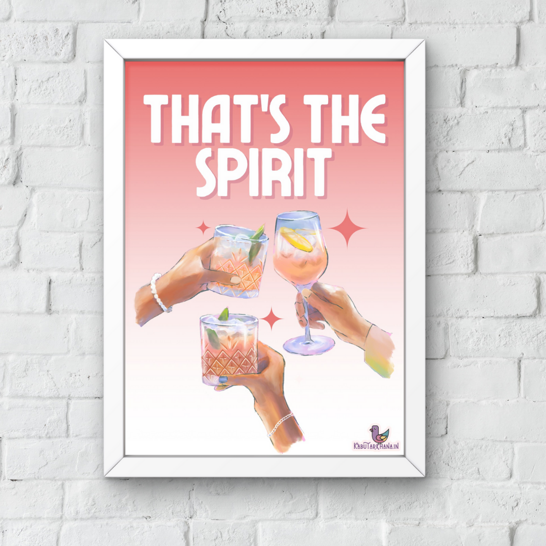 That's the Spirit A3 Wall Frame