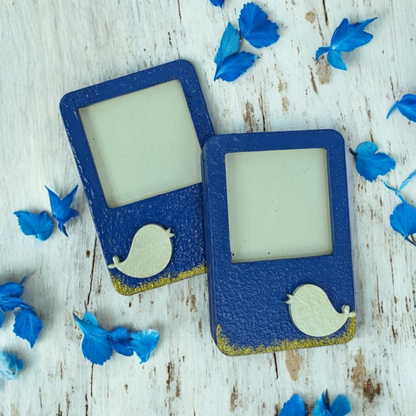 Indigo Frame – Polaroid MDF Magnet