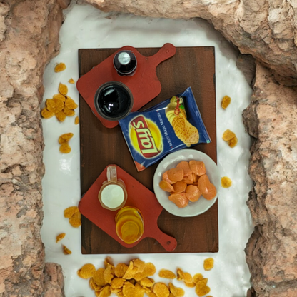 Party Platter – Miniature MDF Fridge Magnet