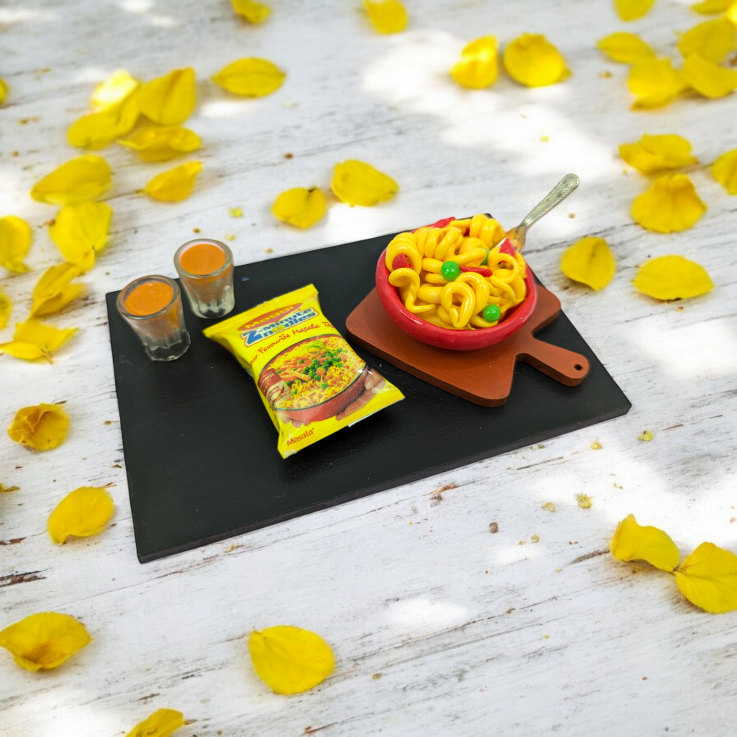 Midnight Maggi – Miniature MDF Fridge Magnet