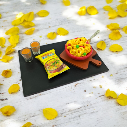 Midnight Maggi – Miniature MDF Fridge Magnet