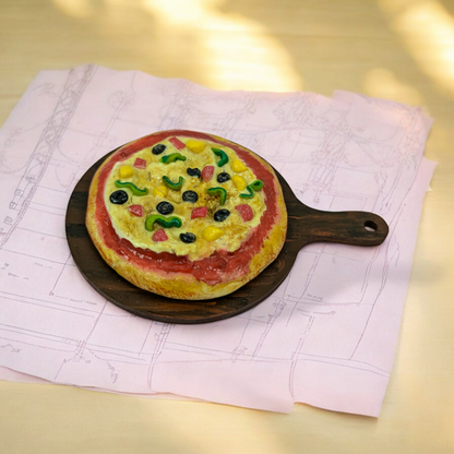 Slice of Happiness – Pizza Miniature Fridge Magnet