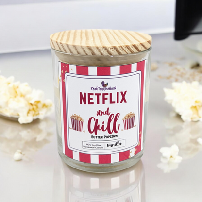Netflix & Chill - Handmade Soy Candle