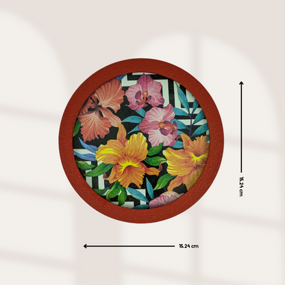 Wild Bloom – Set of 2 Wall Plates