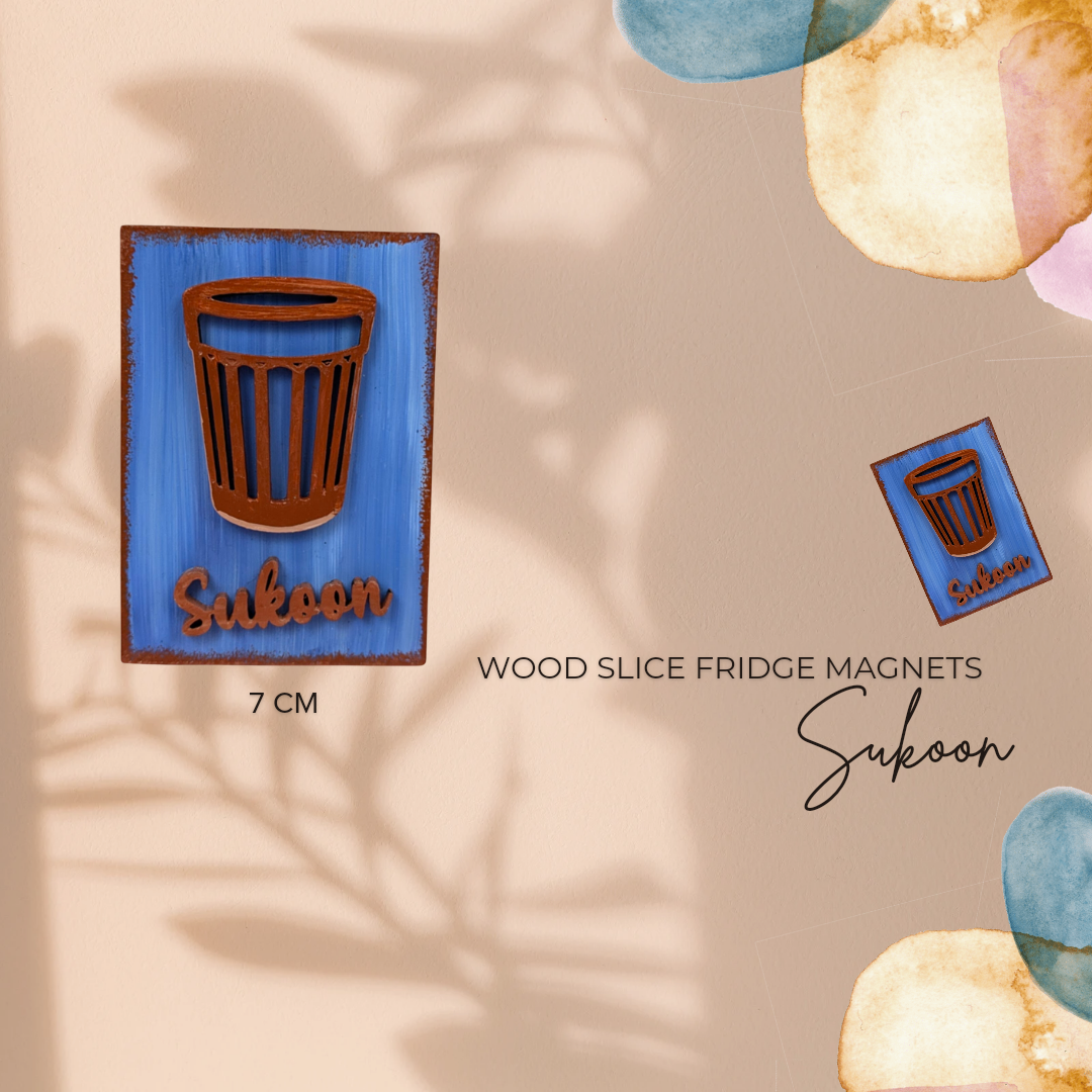 Sukoon – MDF Fridge Magnet
