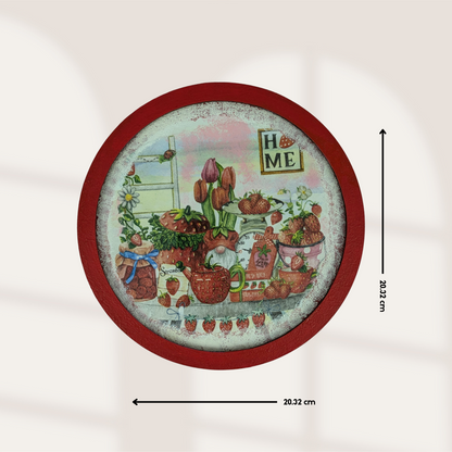Tulip & Strawberry Fields – Set of 2 Wall Plates