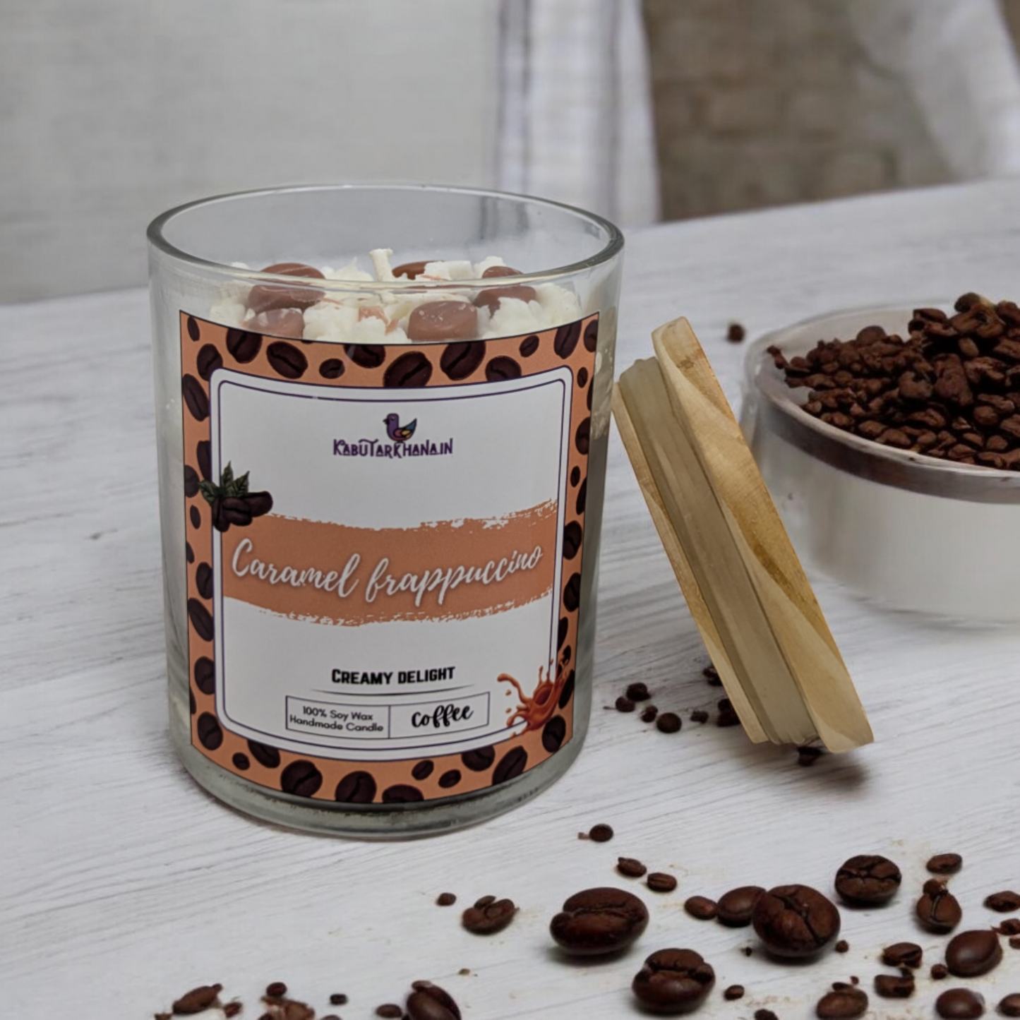 Caramel Frappuccino – Handmade Soy Candle