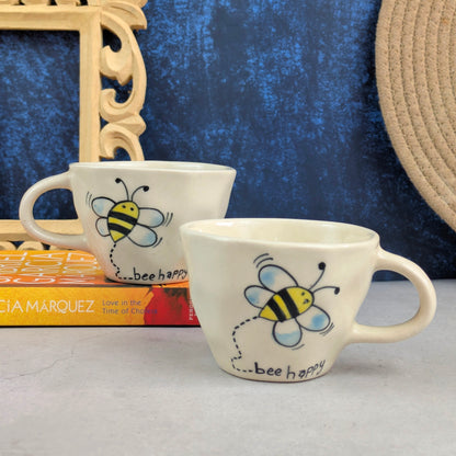 Bee Happy Ceramic Mug