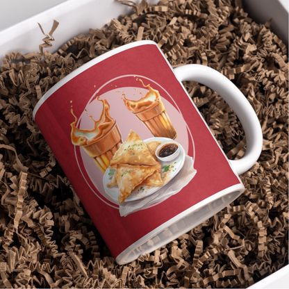 Chai Samosa Coffee Mug