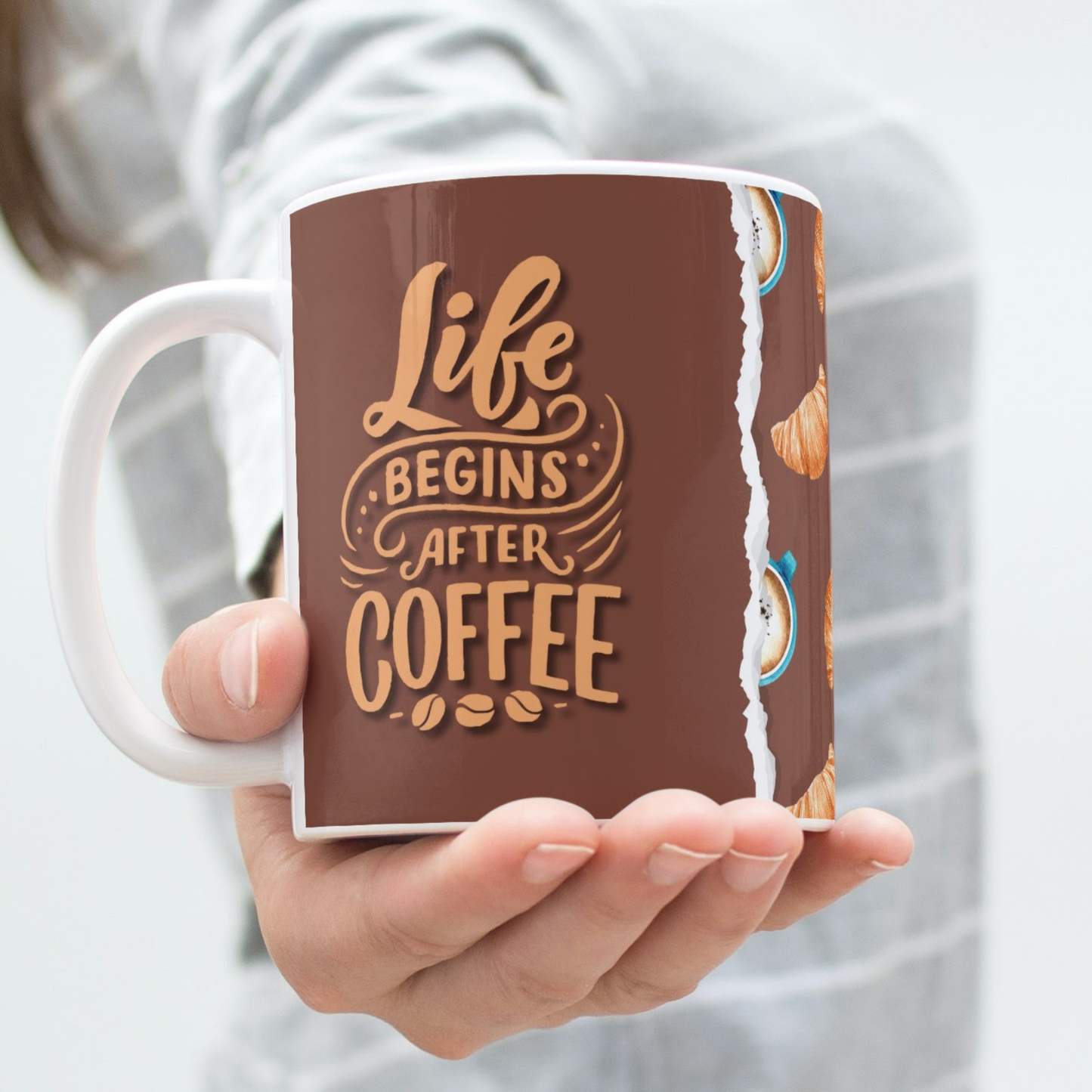 Life Begins After Coffee Mug