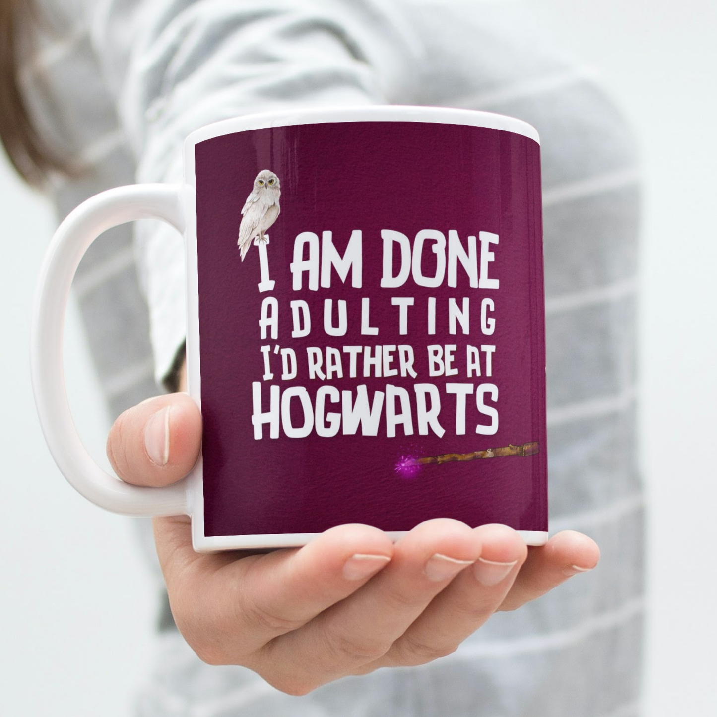 Harry Potter - Done with Adulting Coffee Mug