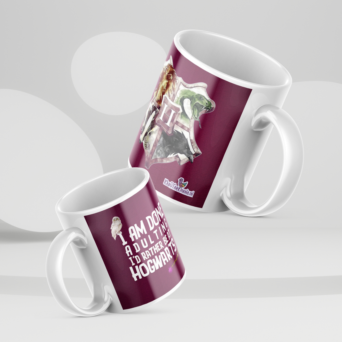 Harry Potter - Done with Adulting Coffee Mug