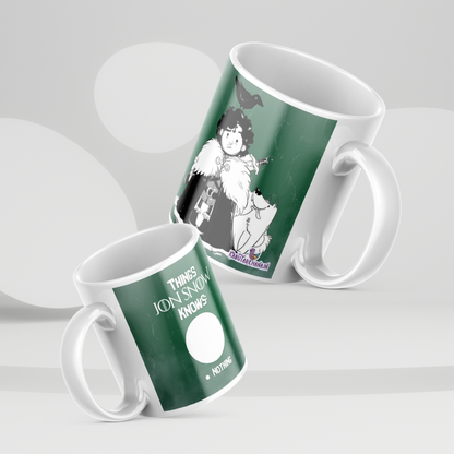 Jon Snow Knows Nothing Coffee Mug