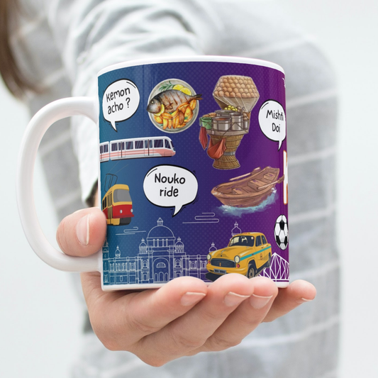 Kolkata City Coffee Mug - #mycity