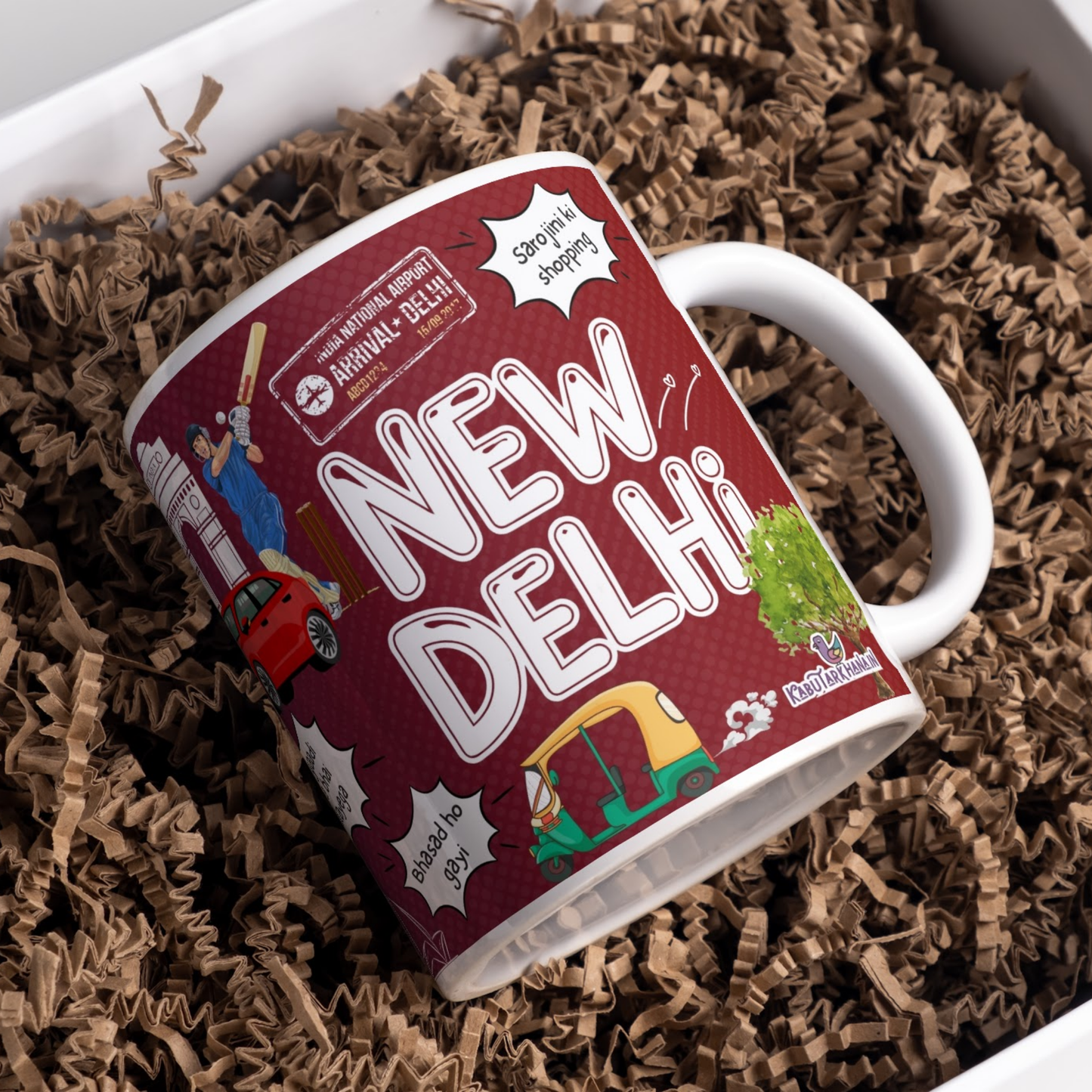 New Delhi City Coffee Mug - #mycity